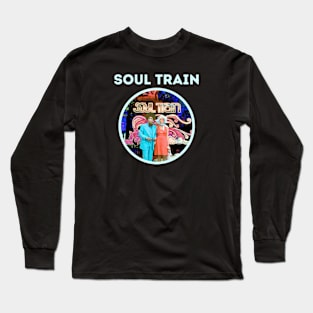 soul train || 80s blue Long Sleeve T-Shirt